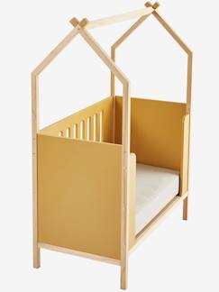 Lit bébé Cabane LIGNE COCONUT transformable en banquette  - vertbaudet enfant