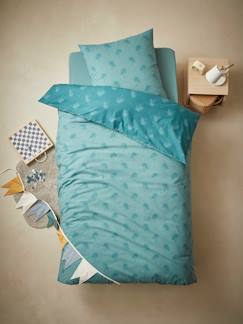 Parure housse de couette + taie d'oreiller enfant PALMIERS  - vertbaudet enfant