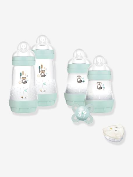 Coffret naissance biberons + sucette + boîte doseuse MAM Aqua 1 - vertbaudet enfant 