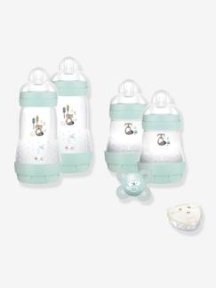 Coffret naissance biberons + sucette + boîte doseuse MAM  - vertbaudet enfant