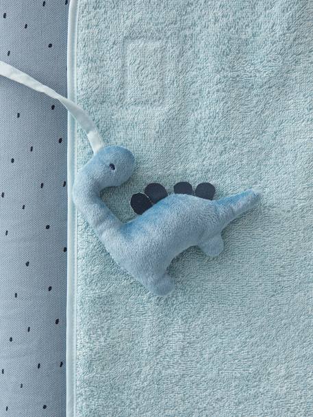 Matelas à langer PETIT DINO personnalisable bleu 2 - vertbaudet enfant 