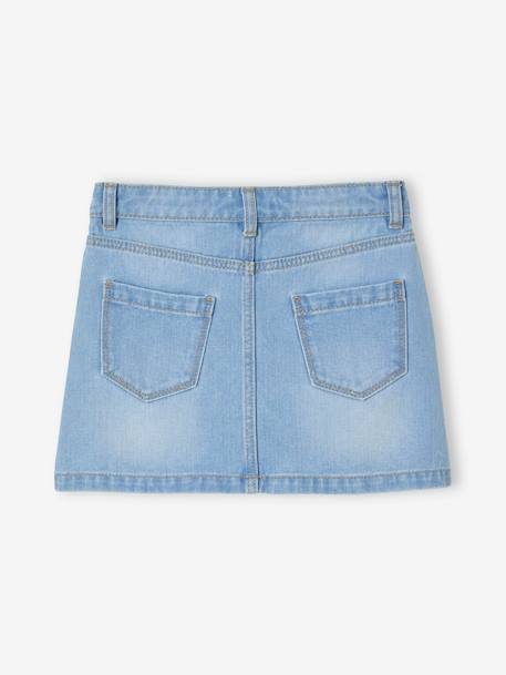 Jupe en jean Basics fille double stone+stone 3 - vertbaudet enfant 