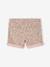 Short tregging imprimé fleurs fille rose blush imprimé 2 - vertbaudet enfant 