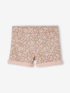 -Short tregging imprimé fleurs fille