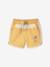 Short de bain bicolore imprimé surf garçon jaune ambre 1 - vertbaudet enfant 