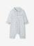 Pyjama bébé en flanelle de coton ouverture naissance carreaux ivoire 2 - vertbaudet enfant 
