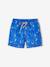 Short de bain imprimé dinos garçon bleu drapeau imprimé 1 - vertbaudet enfant 