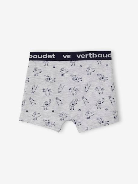 Lot de 5 boxers stretch garçon monstres Lot marine 7 - vertbaudet enfant 