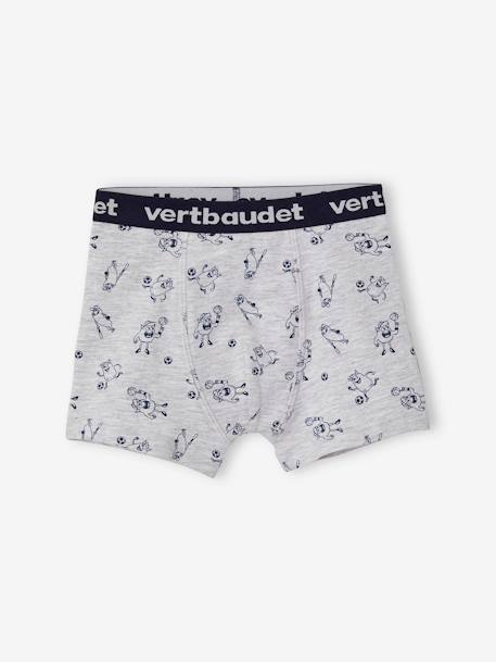 Lot de 5 boxers stretch garçon monstres Lot marine 2 - vertbaudet enfant 