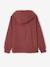 Sweat zippé à capuche garçon poches fantaisie Bordeaux 3 - vertbaudet enfant 