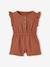 Combi-short en gaze de coton bébé terracotta imprimé 2 - vertbaudet enfant 