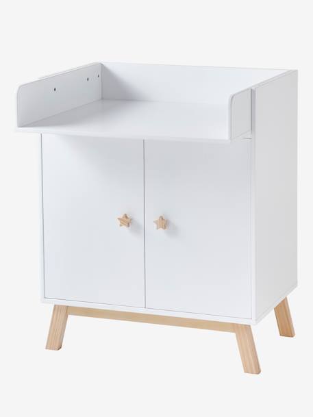 Commode à langer avec placard LIGNE GRANDE OURSE blanc 4 - vertbaudet enfant 