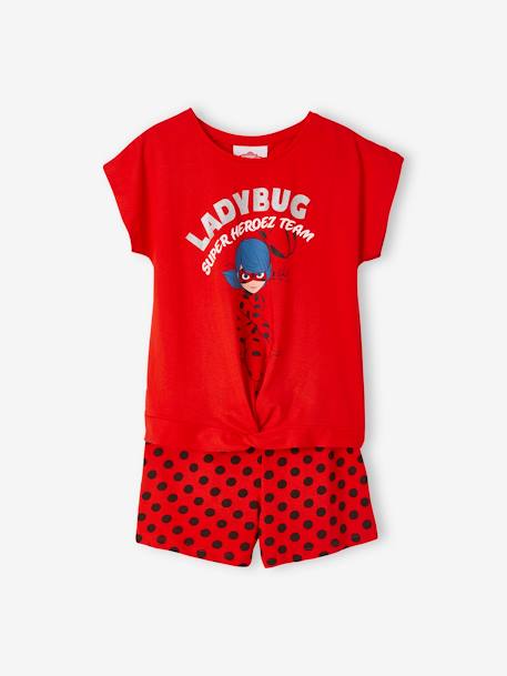 Pyjashort fille Miraculous® Rouge 1 - vertbaudet enfant 