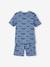 Lot de 2 pyjashorts garçon baleines BASICS Lot moutarde et bleu 10 - vertbaudet enfant 