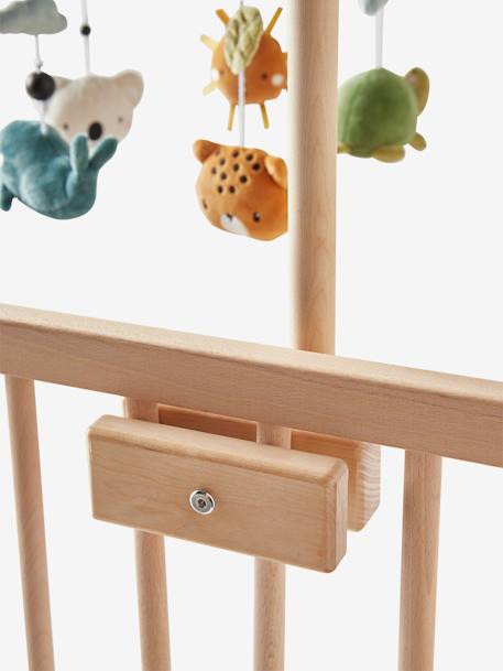 Mobile musical MINI ZOO beige / multicolore 8 - vertbaudet enfant 