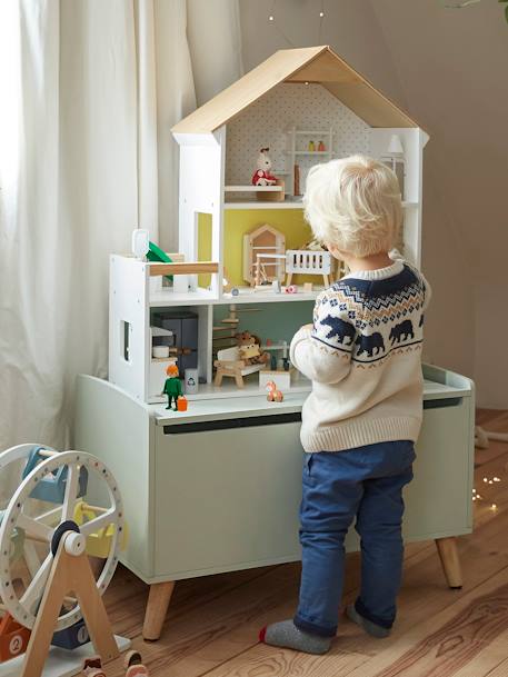 Puzzle en bois fait à la main pour bébé jouets de bricolage maison