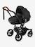 Combiné JANE Crosswalk + nacelle auto Matrix Light 2 collection 2022 Gris (Dim grey)+Noir (Cold black) 4 - vertbaudet enfant 