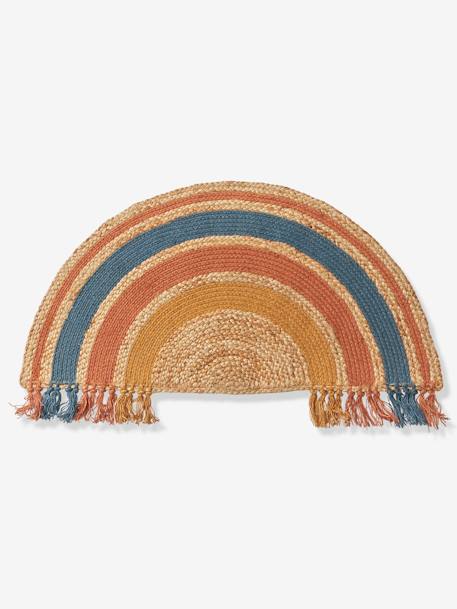 Tapis en jute Arc-en-ciel WILD SAHARA bleu / multicolore 1 - vertbaudet enfant 