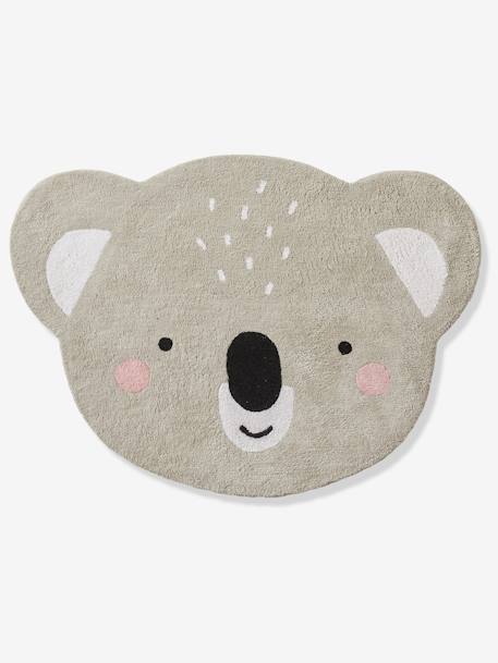 Tapis Koala MINI ZOO gris 1 - vertbaudet enfant 