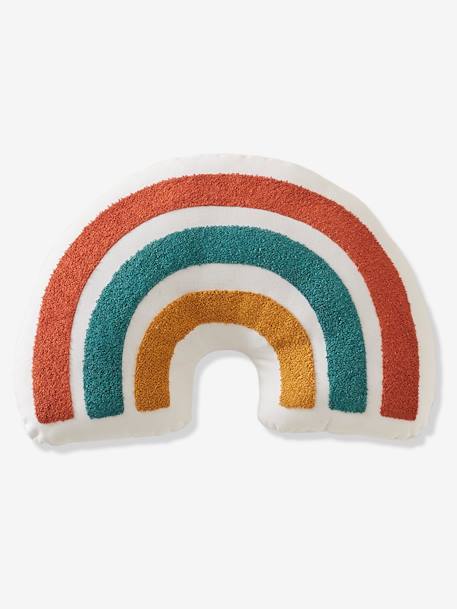 Coussin Arc-en-ciel MINI ZOO multicolore 2 - vertbaudet enfant 