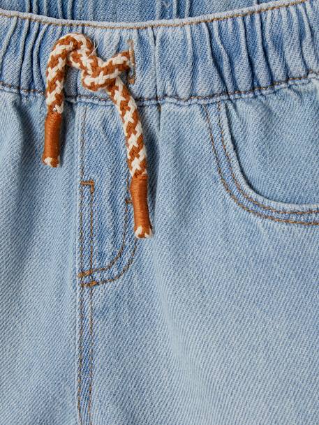 Short en denim bébé double stone 4 - vertbaudet enfant 