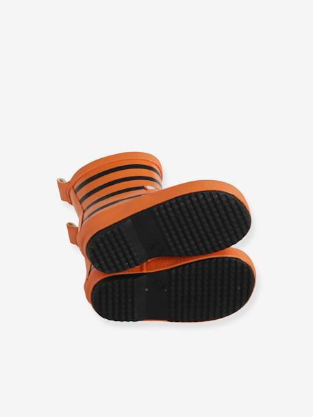 Bottes de pluie bébé garçon en caoutchouc orange 5 - vertbaudet enfant 