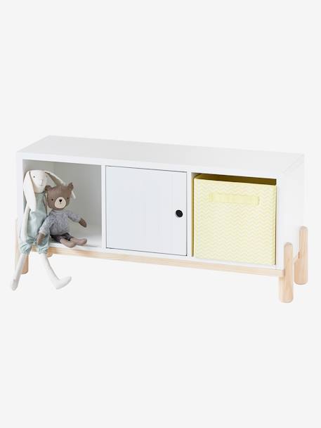 Meuble 3 cases BLANC 4 - vertbaudet enfant 