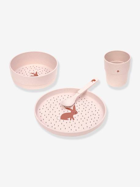 Coffret repas 4 pièces LÄSSIG forest lapin+Forest renard+Garden Explorer+Happy Rascals Cœur+Happy Rascals Smile+Little Water baleine 1 - vertbaudet enfant 