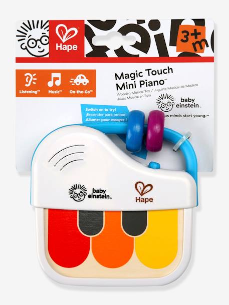 Hochet Mini Piano Magic Touch - HAPE MULTICOLORE 1 - vertbaudet enfant 