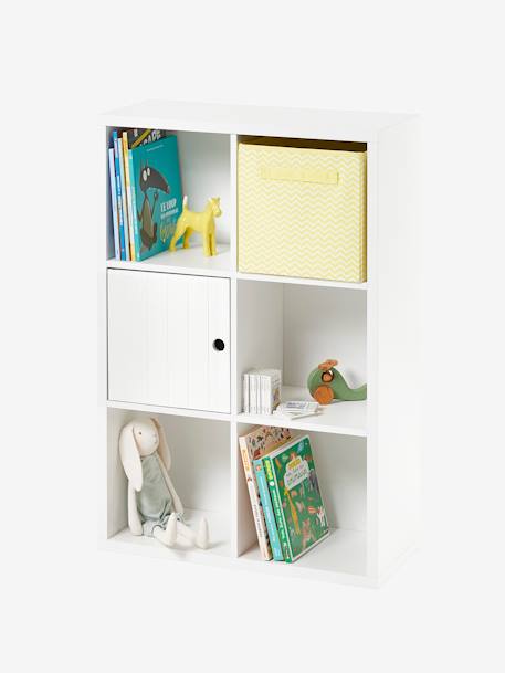 Meuble de rangement 6 cases BLANC 4 - vertbaudet enfant 