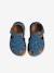 Sandales en cuir bébé mixte bout fermé bleu marocain 4 - vertbaudet enfant 