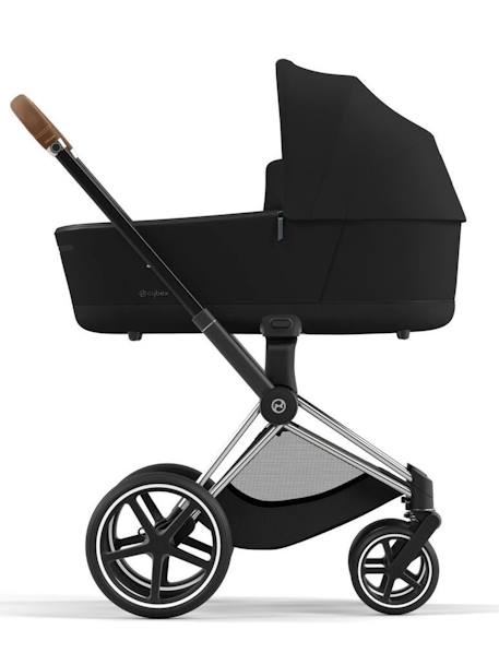 Poussette personnalisable Priam Nouvelle Génération CYBEX Platinum Marron chromé (Chrome brown)+Noir chromé (Chrome black)+Rose doré (Rosegold) 3 - vertbaudet enfant 