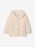 Cardigan à capuche bébé en tricot beige clair 1 - vertbaudet enfant 