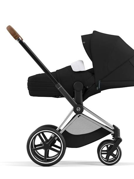 Poussette personnalisable Priam Nouvelle Génération CYBEX Platinum Marron chromé (Chrome brown)+Noir chromé (Chrome black)+Rose doré (Rosegold) 5 - vertbaudet enfant 