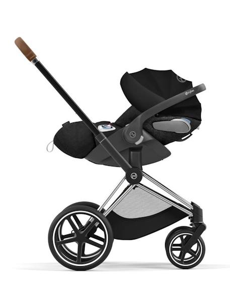 Poussette personnalisable Priam Nouvelle Génération CYBEX Platinum Marron chromé (Chrome brown)+Noir chromé (Chrome black)+Rose doré (Rosegold) 4 - vertbaudet enfant 