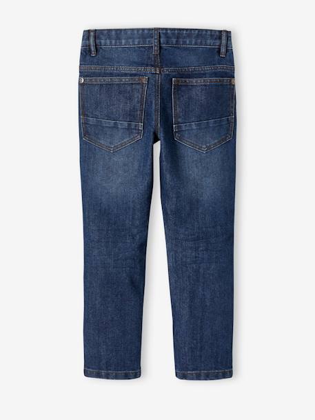 Jean droit indestructible 'waterless' garçon denim brut+denim gris+denim stone 7 - vertbaudet enfant 