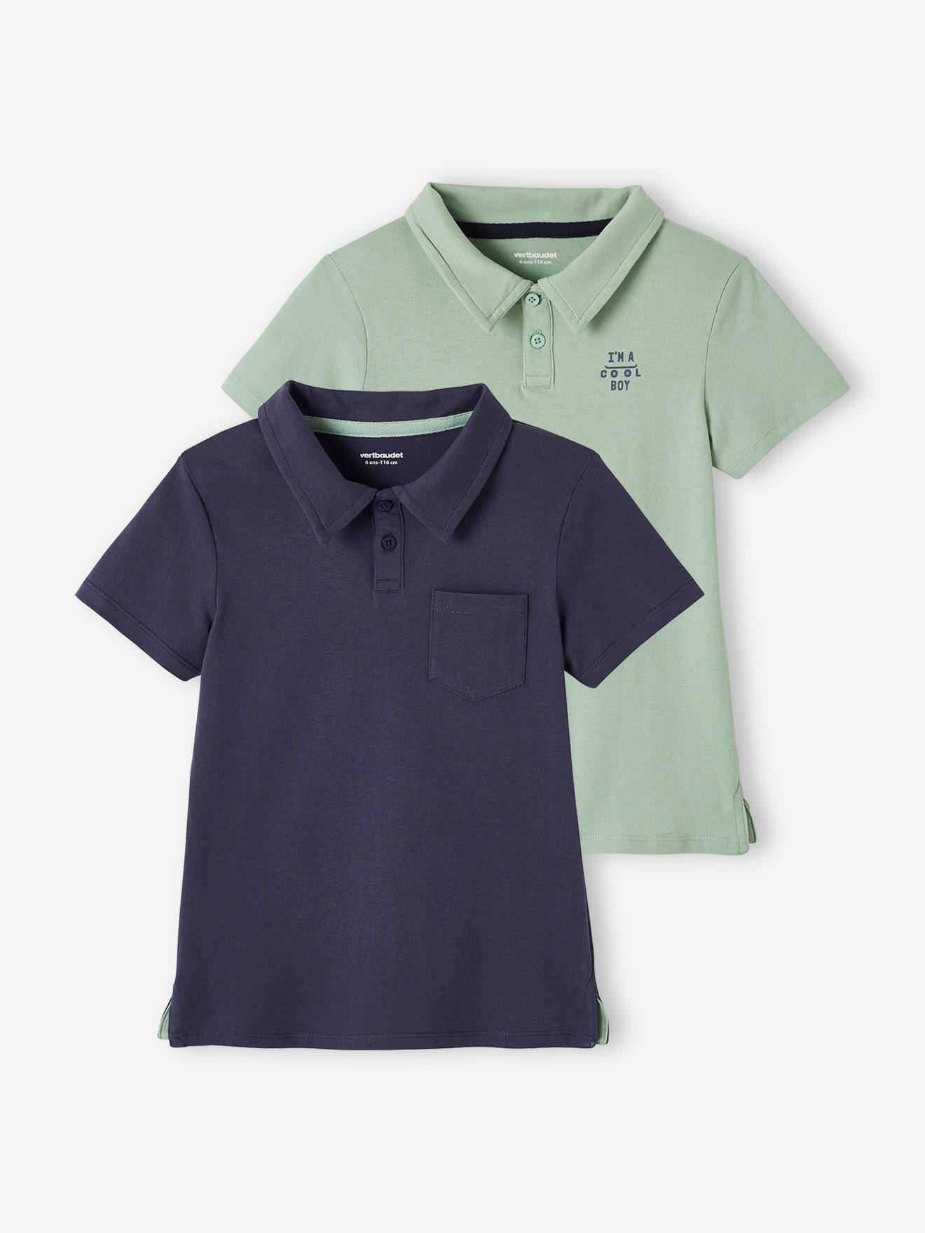 Polo gar on V tements enfants gar ons vertbaudet