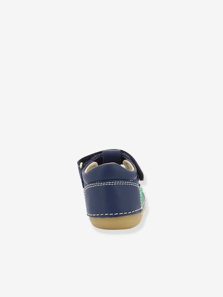 Sandales cuir bébé Sushy Originel Softers KICKERS® BLANC+bleu+caramel+marine+rose 20 - vertbaudet enfant 