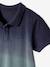 Polo garçon Dip & Dye dark bleu indigo 5 - vertbaudet enfant 