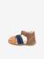 Sandales cuir bébé Bigbazar-2 Iconique Biboo KICKERS® CAMEL ORANGE BLEU 3 - vertbaudet enfant 