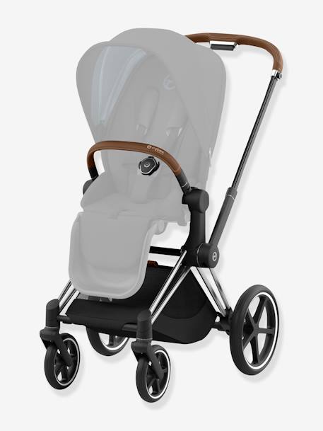 Poussette personnalisable Priam Nouvelle Génération CYBEX Platinum Marron chromé (Chrome brown)+Noir chromé (Chrome black)+Rose doré (Rosegold) 2 - vertbaudet enfant 