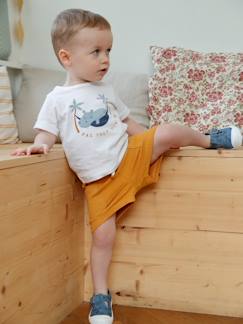 -Ensemble T-shirt imprimé + short baggy bébé