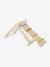 Triangle d'escalade à grimper en bois BEIGE MOYEN UNI AVEC DECOR 1 - vertbaudet enfant 