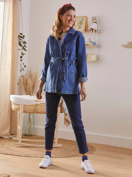 Veste en jean évolutive grossesse et post-grossesse Denim 4 - vertbaudet enfant 