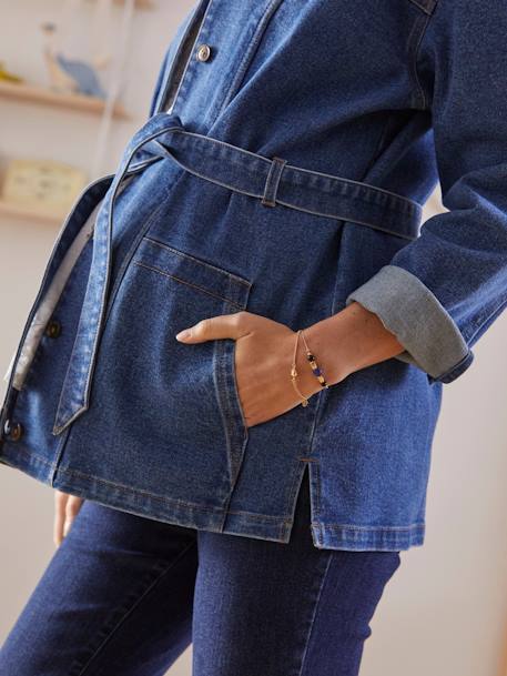 Veste en jean évolutive grossesse et post-grossesse Denim 9 - vertbaudet enfant 