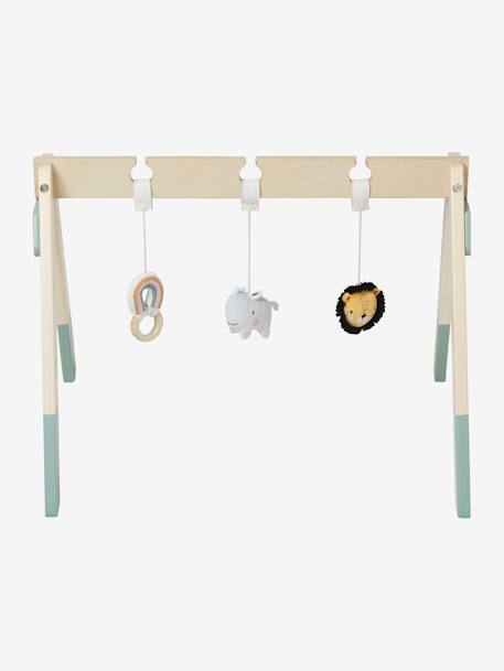 Portique d'éveil en bois FSC® Koala+Tanzanie+Voyage au pays rose 10 - vertbaudet enfant 