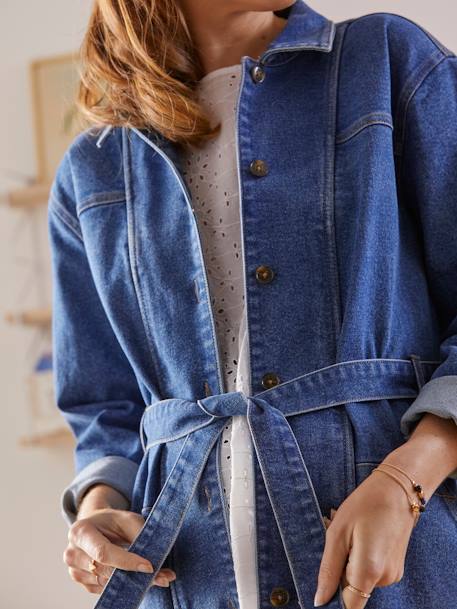 Veste en jean évolutive grossesse et post-grossesse Denim 8 - vertbaudet enfant 