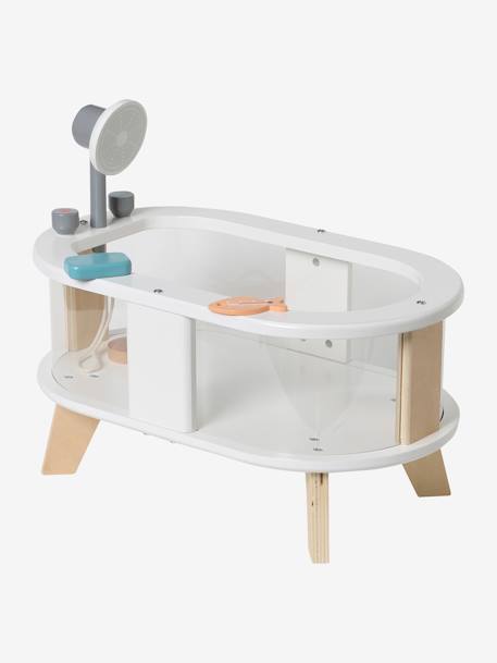 Baignoire poupon plexi/bois FSC® blanc 5 - vertbaudet enfant 