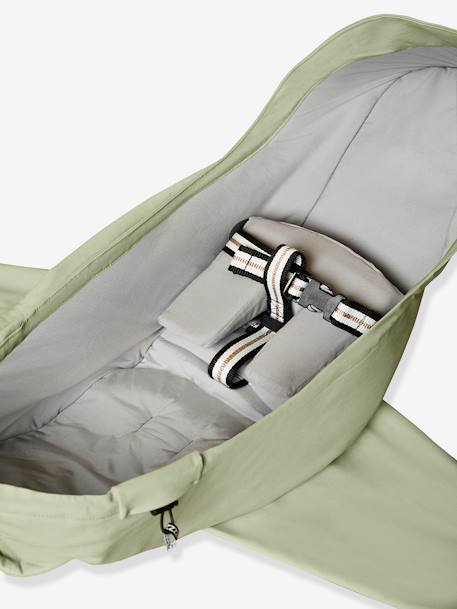 Echarpe porte-bébé IZZZI Beige sable+gris+Noir charbon 5 - vertbaudet enfant 