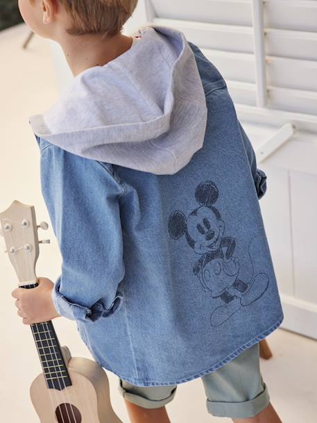 Surchemise garçon Disney® Mickey Denim 10 - vertbaudet enfant 